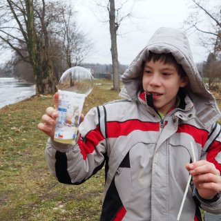 Mrznoucí bubliny.