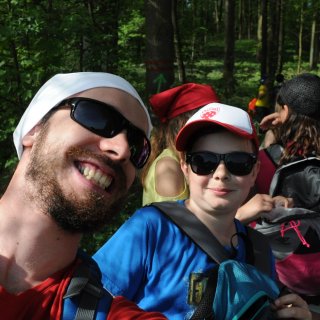 Outdoor excursion to Prácheň hill.