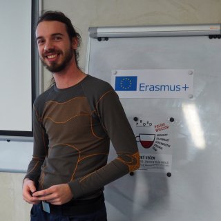 A publish speaker/leader - giving my presentation during Polish evening. I have experienced leading a team of Family workshop 2018.