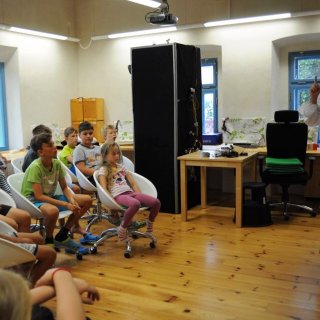 Summer camp and Mr. Tesla :-)