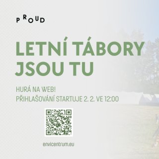 VYPSALI JSME NABÍDKU LETNÍCH TÁBORŮ